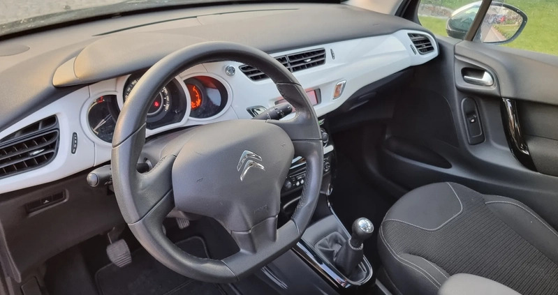 Citroen C3 cena 23800 przebieg: 123500, rok produkcji 2013 z Świdnica małe 379
